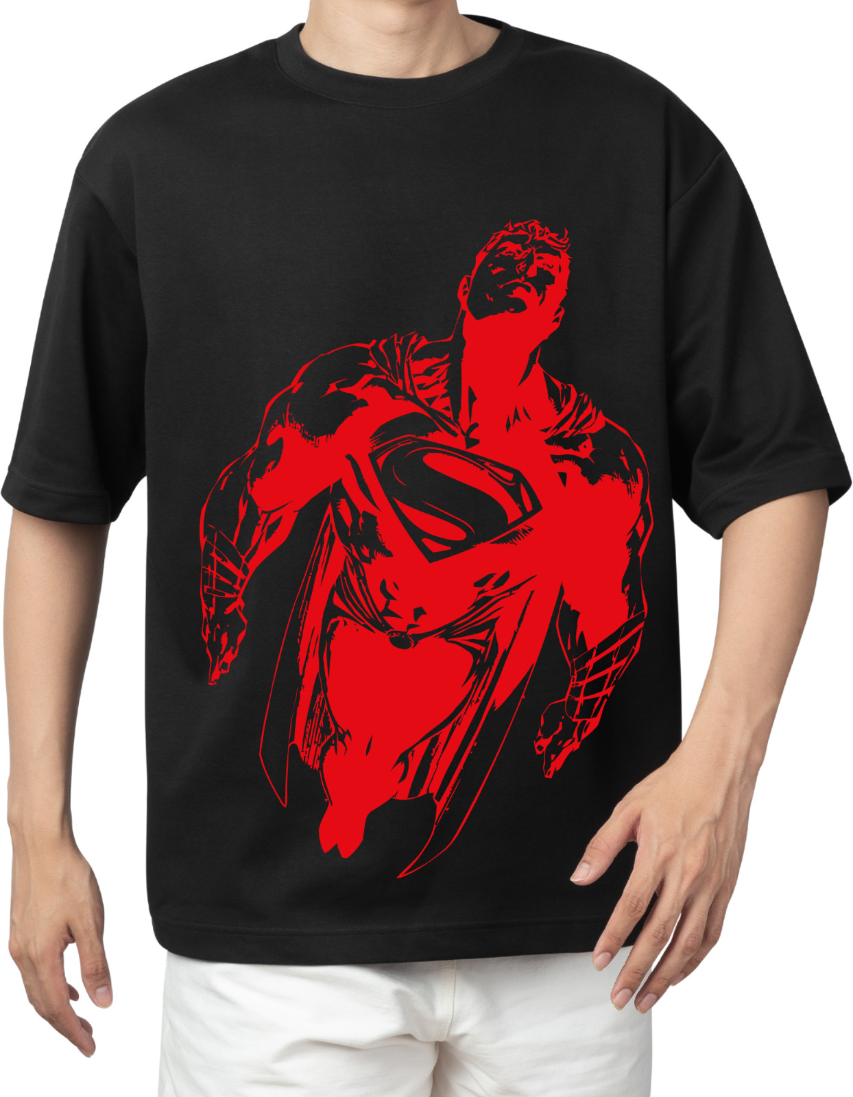 Man of Steel Rise Tee – PSYT Oversized Superman Edition